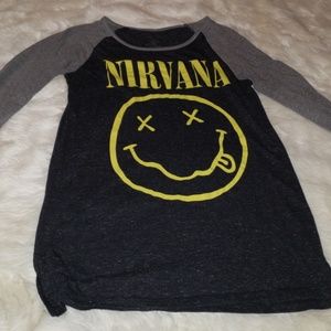 Nirvana tee size L